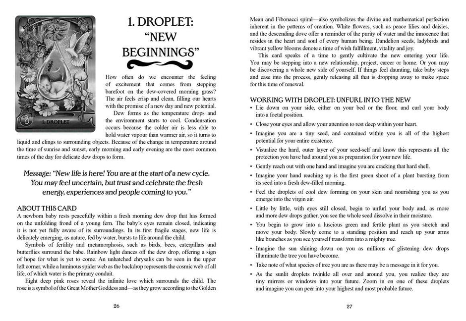 Water Alchemy Oracle by Alexandra Wenman – 144 Pages (English)