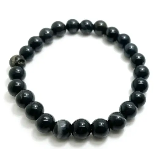 Black Agate Bracelet - OMC BRACELETS