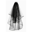 Black Gothic Bridal Veil - Clothing & Apparel