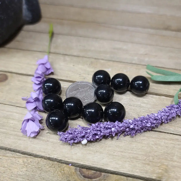 Black Obsidian Mini Spheres - Spheres