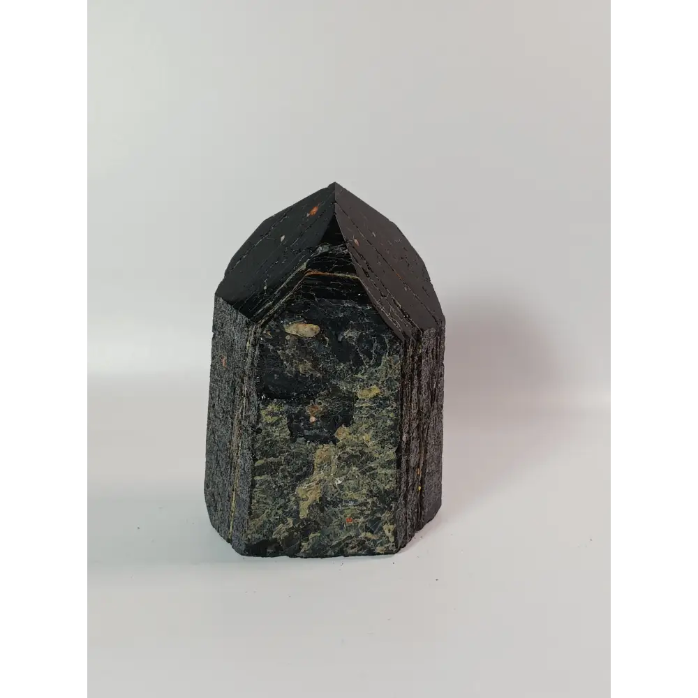 🖤🪨 Black Tourmaline with Hematite Tower – Double Protection and Deep Grounding ✨ - 8 - Specimens