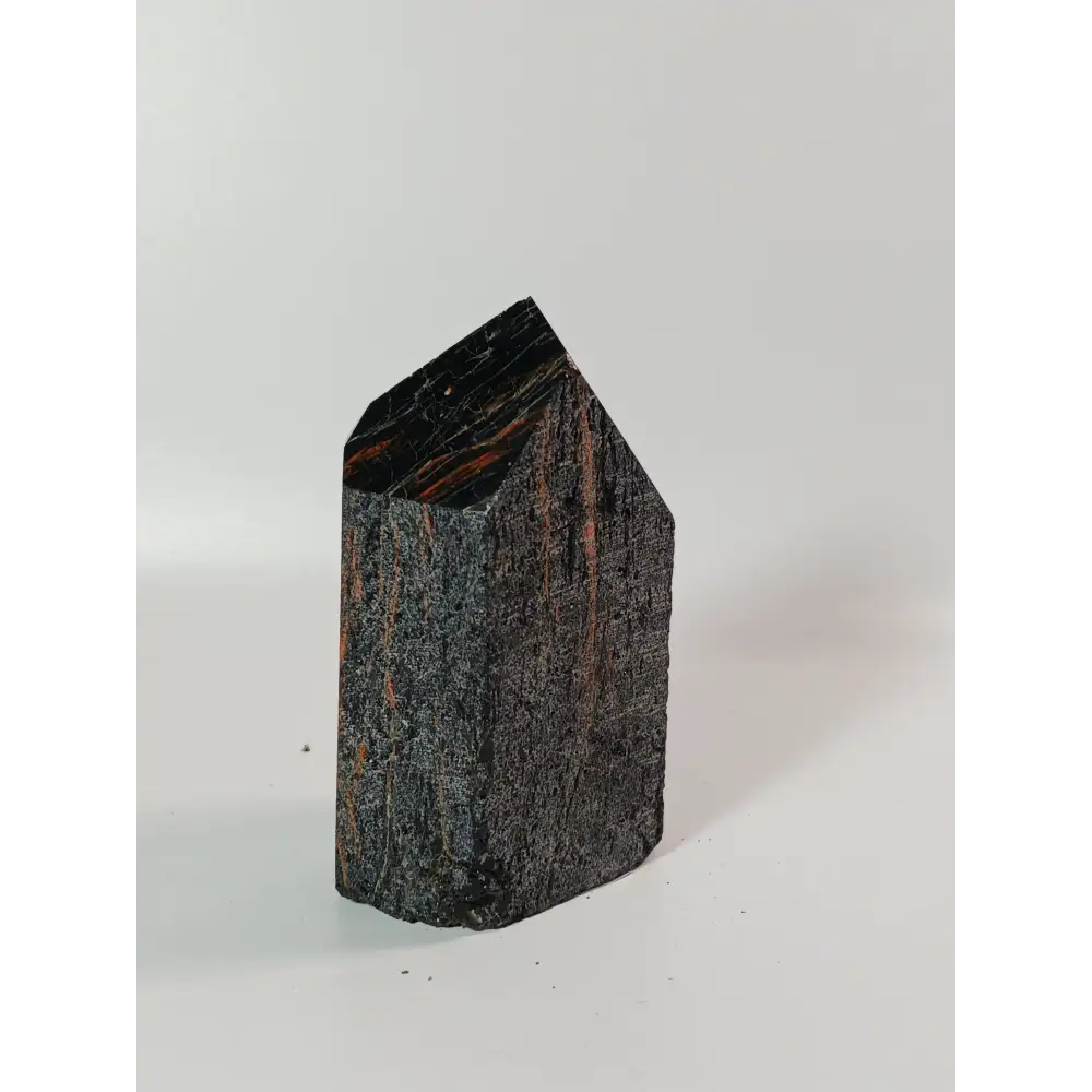 🖤🪨 Black Tourmaline with Hematite Tower – Double Protection and Deep Grounding ✨ - 11 - Specimens