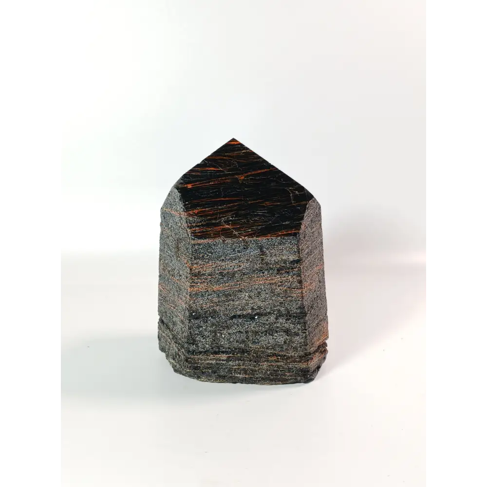 🖤🪨 Black Tourmaline with Hematite Tower – Double Protection and Deep Grounding ✨ - 5 - Specimens