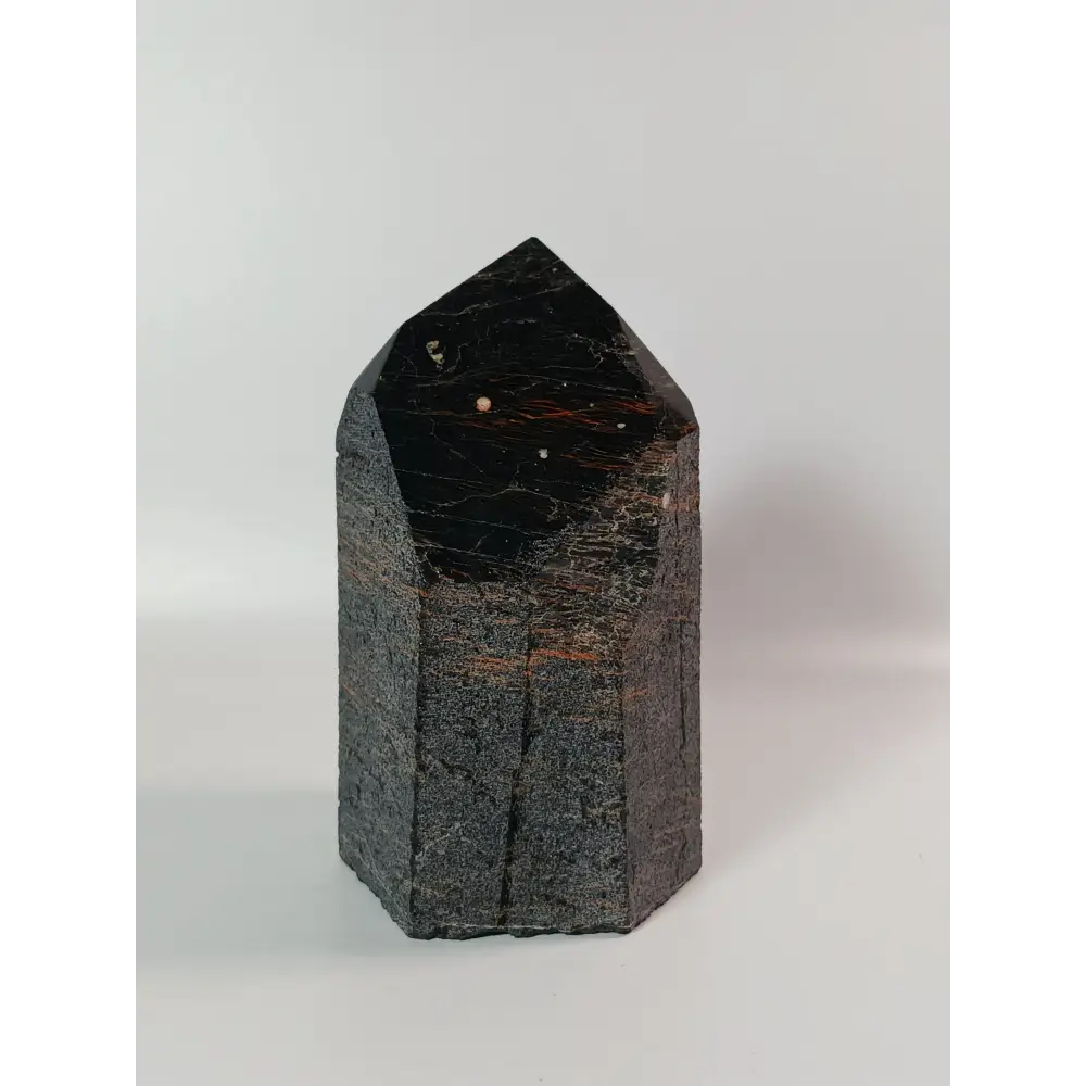 🖤🪨 Black Tourmaline with Hematite Tower – Double Protection and Deep Grounding ✨ - 4 - Specimens