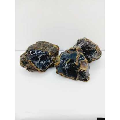 💙✨ Blue Amber Specimen – Illumination Clarity and Ancient Energy 🌌 - Specimens