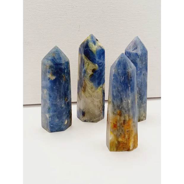 💙✨ Blue Kyanite Tower 3’’ – Alignment Clarity and Energy Flow 🌌