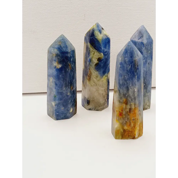 💙✨ Blue Kyanite Tower 3’’ – Alignment Clarity and Energy Flow 🌌