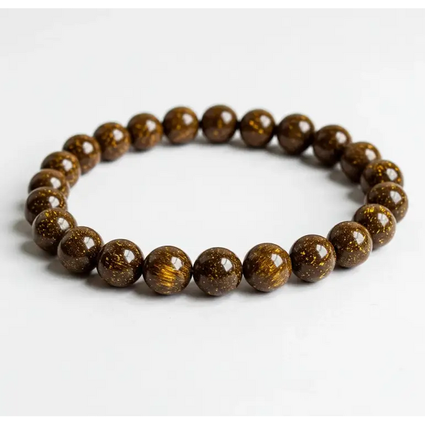 🟤✨ Bronzite Bracelet 8mm – Grounding Protection and Confidence 🛡️ - OMC BRACELETS