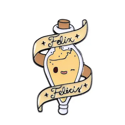 BROOCH LAPEL ENAMEL Magical Pins Pin (Page 1) - Felix Felicis Potion - Clothing & Apparel