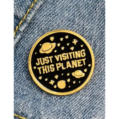 BROOCH LAPEL ENAMEL Magical Pins Pin (Page 1) - Just Visting This Planet - Clothing & Apparel
