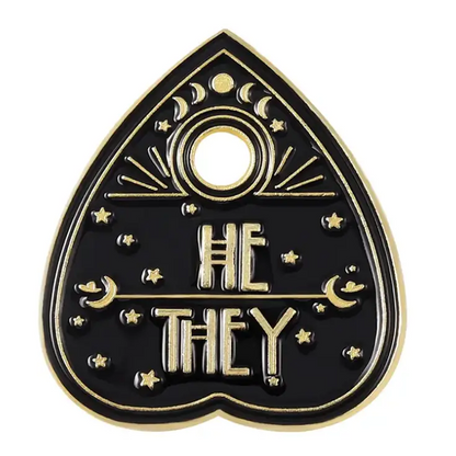 BROOCH LAPEL ENAMEL Magical Pins Pin (Page 1) - Ouija-2 - Clothing & Apparel