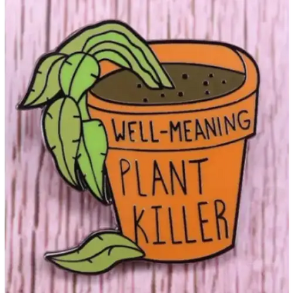 BROOCH LAPEL ENAMEL Magical Pins Pin (Page 1) - Plant Killer - Clothing & Apparel