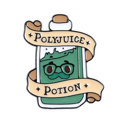 BROOCH LAPEL ENAMEL Magical Pins Pin (Page 1) - Polyjuice Potion - Clothing & Apparel
