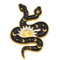 BROOCH LAPEL ENAMEL Magical Pins Pin (Page 1) - Snake with Sun - Clothing & Apparel