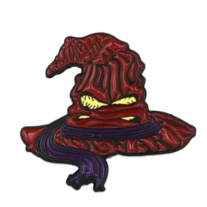 BROOCH LAPEL ENAMEL Magical Pins Pin (Page 1) - Sorting Hat - Clothing & Apparel
