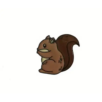 BROOCH LAPEL ENAMEL Magical Pins Pin (Page 1) - Squirrel! - Clothing & Apparel