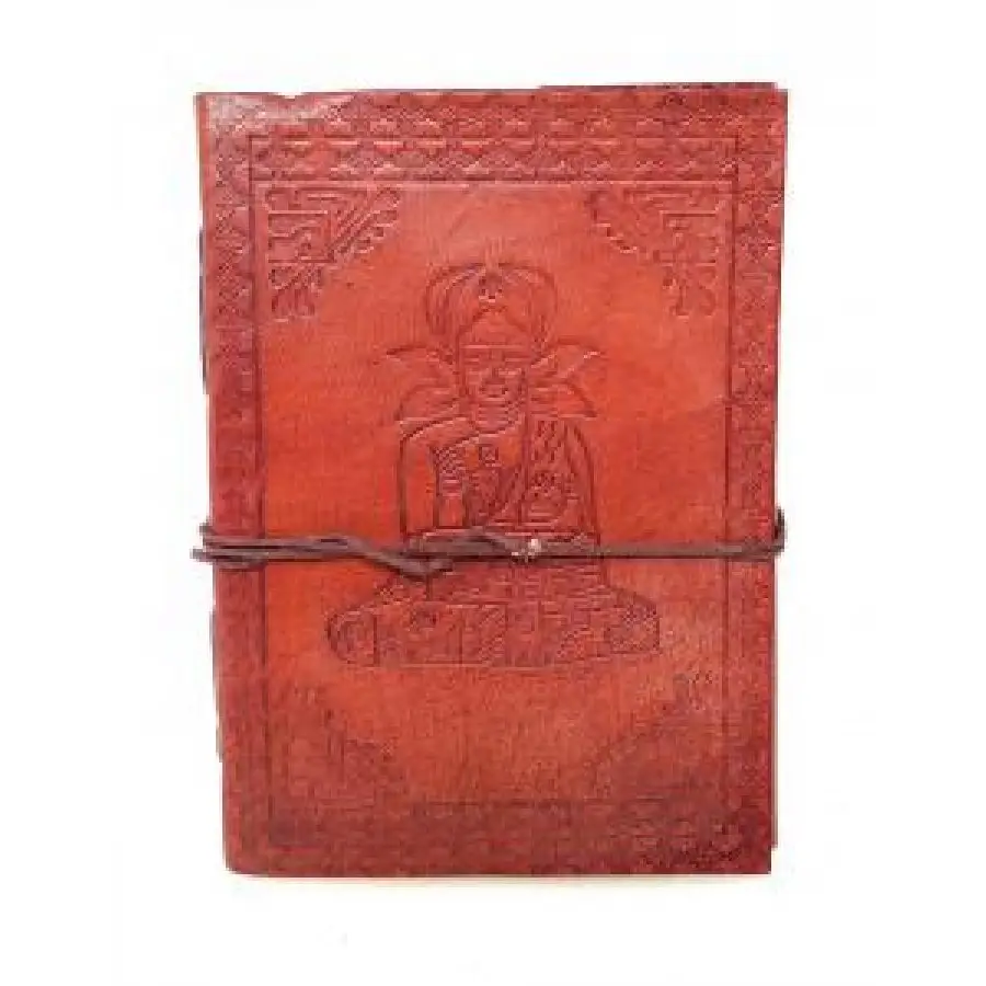 Buddha Leather Journal 5x7’’ with Cord Closure - Books & Journals