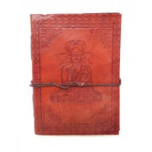 Buddha Leather Journal 5x7’’ with Cord Closure - Books & Journals