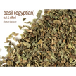 Bulk Herbs by the Half Ounce (.5 oz) - Basil Egyptian - Herbs & Accessories