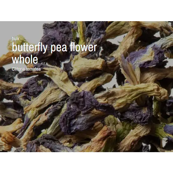 Bulk Herbs by the Half Ounce (.5 oz) - Butterfly Pea Flower - Herbs & Accessories