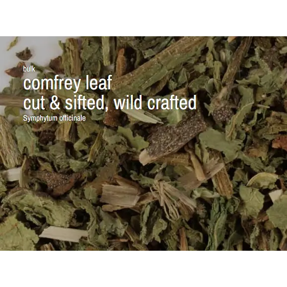Bulk Herbs by the Half Ounce (.5 oz) - Comfrey Leaf - Herbs & Accessories