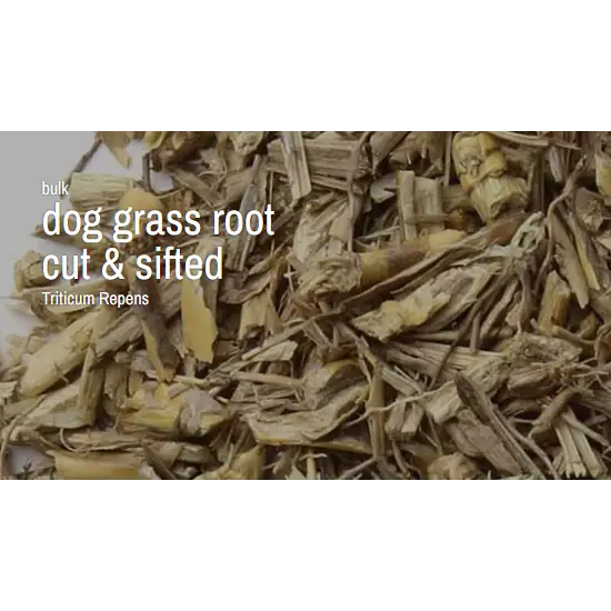 Bulk Herbs by the Half Ounce (.5 oz) - Dog Grass (couchroot) Root - Herbs & Accessories