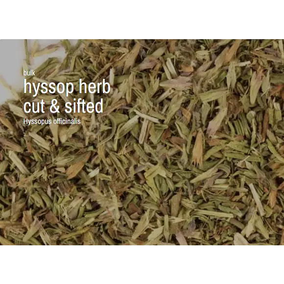 Bulk Herbs by the Half Ounce (.5 oz) - Hyssop Herb - Herbs & Accessories