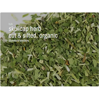 Bulk Herbs by the Half Ounce (.5 oz) - Skullcap Herb - Herbs & Accessories