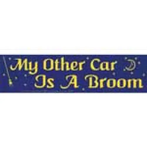 Bumper Stickers - My Other Car is a Broom - Bumper Stickers & Posters