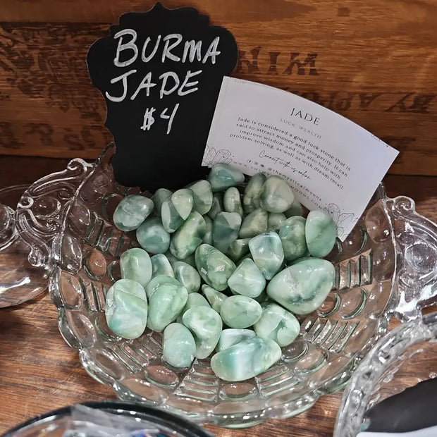 BURMA JADE Tumbles - Tumbles
