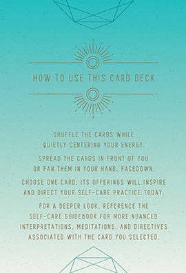 Self-Care Card Deck (64 Cards and 32-Page Guidebook) – Daily Prompts, Gratitude, and Self-Care Rituals