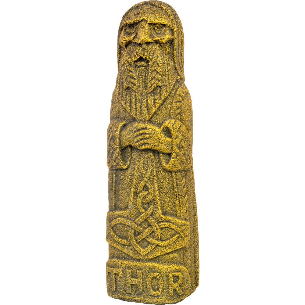 Thor Volcanic Stone Statue (10.5