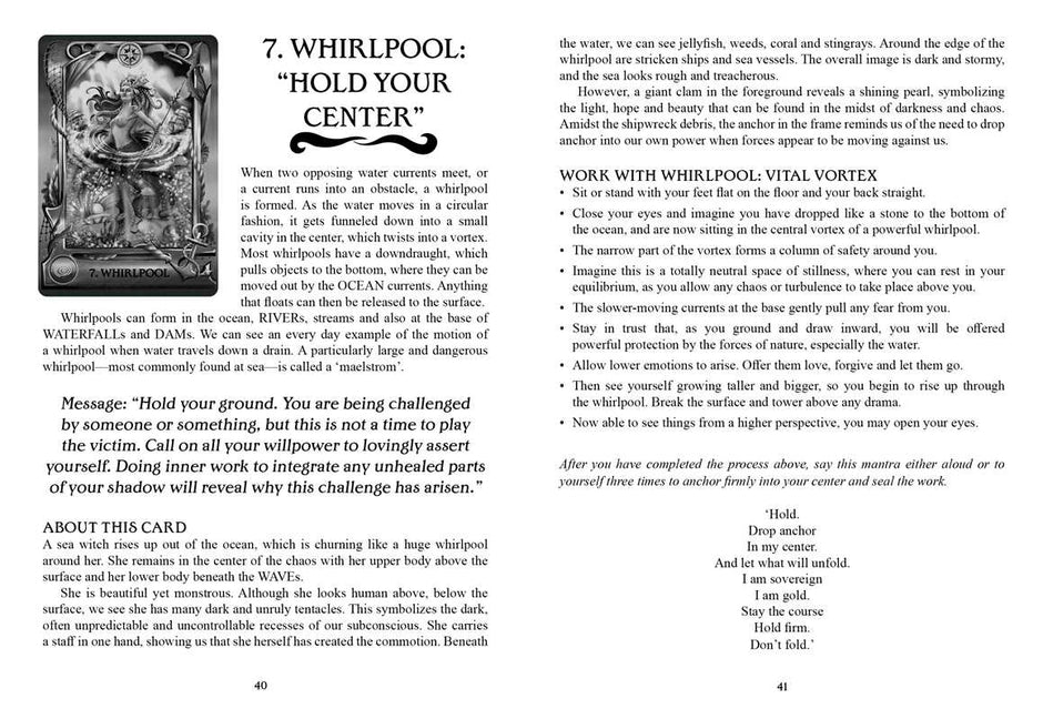 Water Alchemy Oracle by Alexandra Wenman – 144 Pages (English)