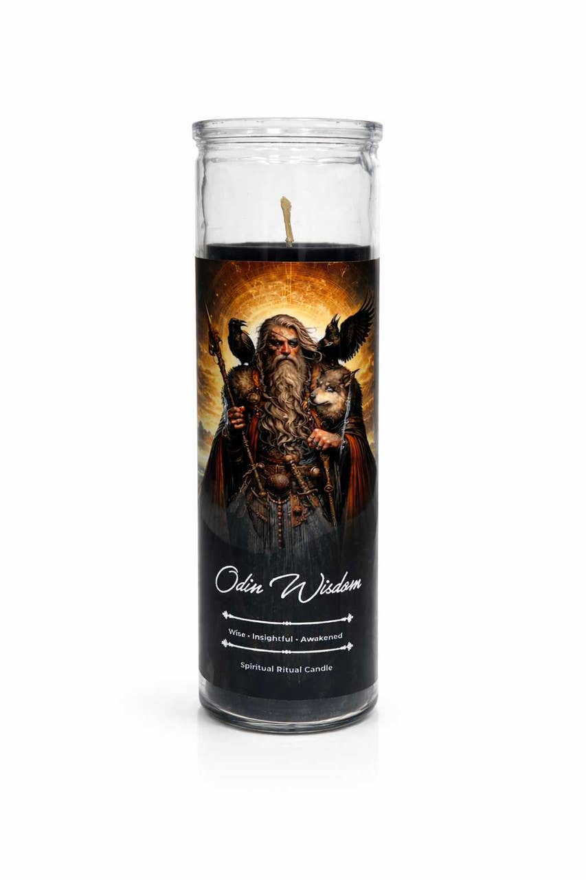 Odin Wisdom Ritual Jar Candle (8