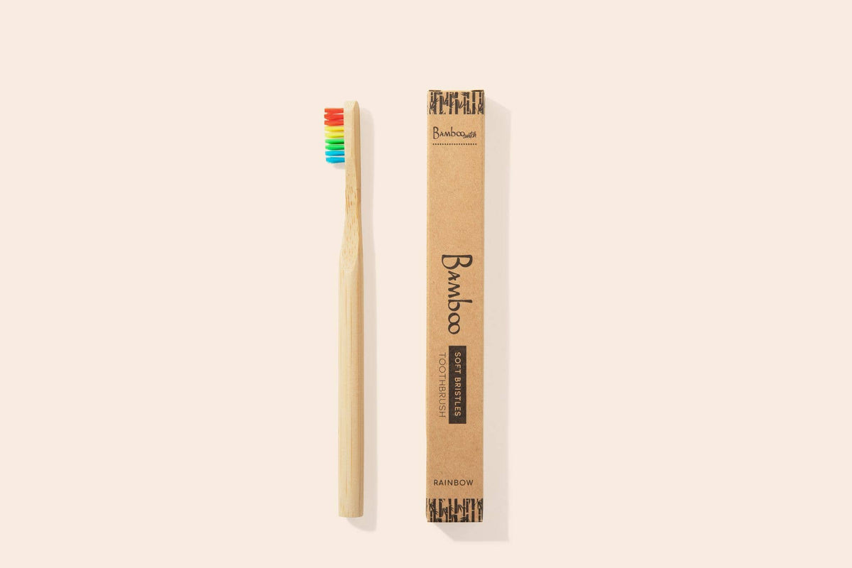 Adult Bamboo Toothbrush | Green