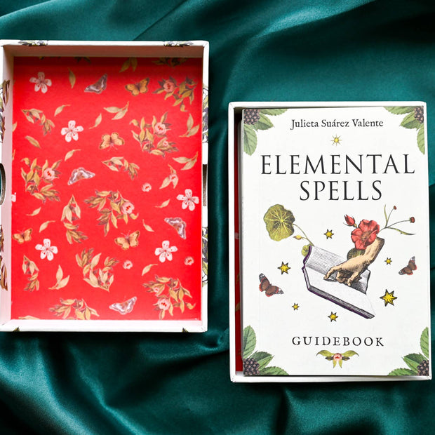Elemental Spells: 44 Full-Color Cards & 56-Page Guidebook