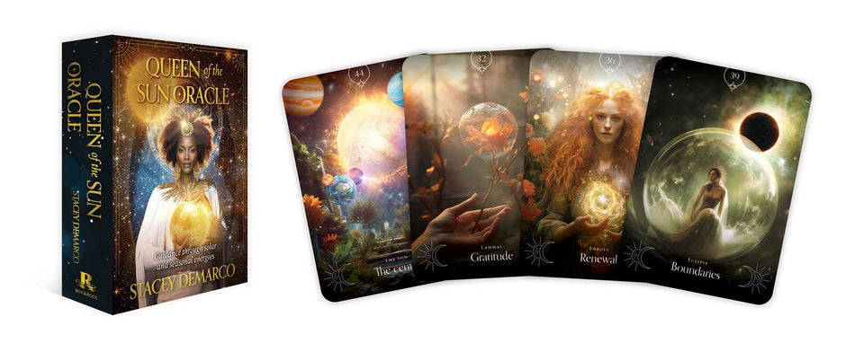 Queen of the Sun Oracle by Stacey Demarco – 112 Pages (English)