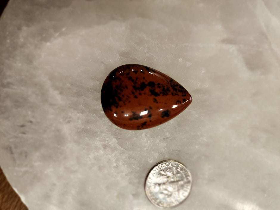 Cabochons for Jewelry Making - Mahogany Obsidian - Jewelry