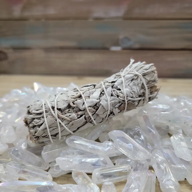 California White Sage - Smudge Wands 4’’ / 6’’ / 8’’ - 4’’ - Incense & Burners