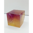 🍬✨ Candy Fluorite Cube 1.5 Inch – Focus Balance and Sacred Geometry 🌈 - 1.5’’ Square Candy Fluorite Cube - Tumbles