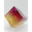 🍬✨ Candy Fluorite Cube 1.5 Inch – Focus Balance and Sacred Geometry 🌈 - 1.5’’ Square Candy Fluorite Cube - Tumbles