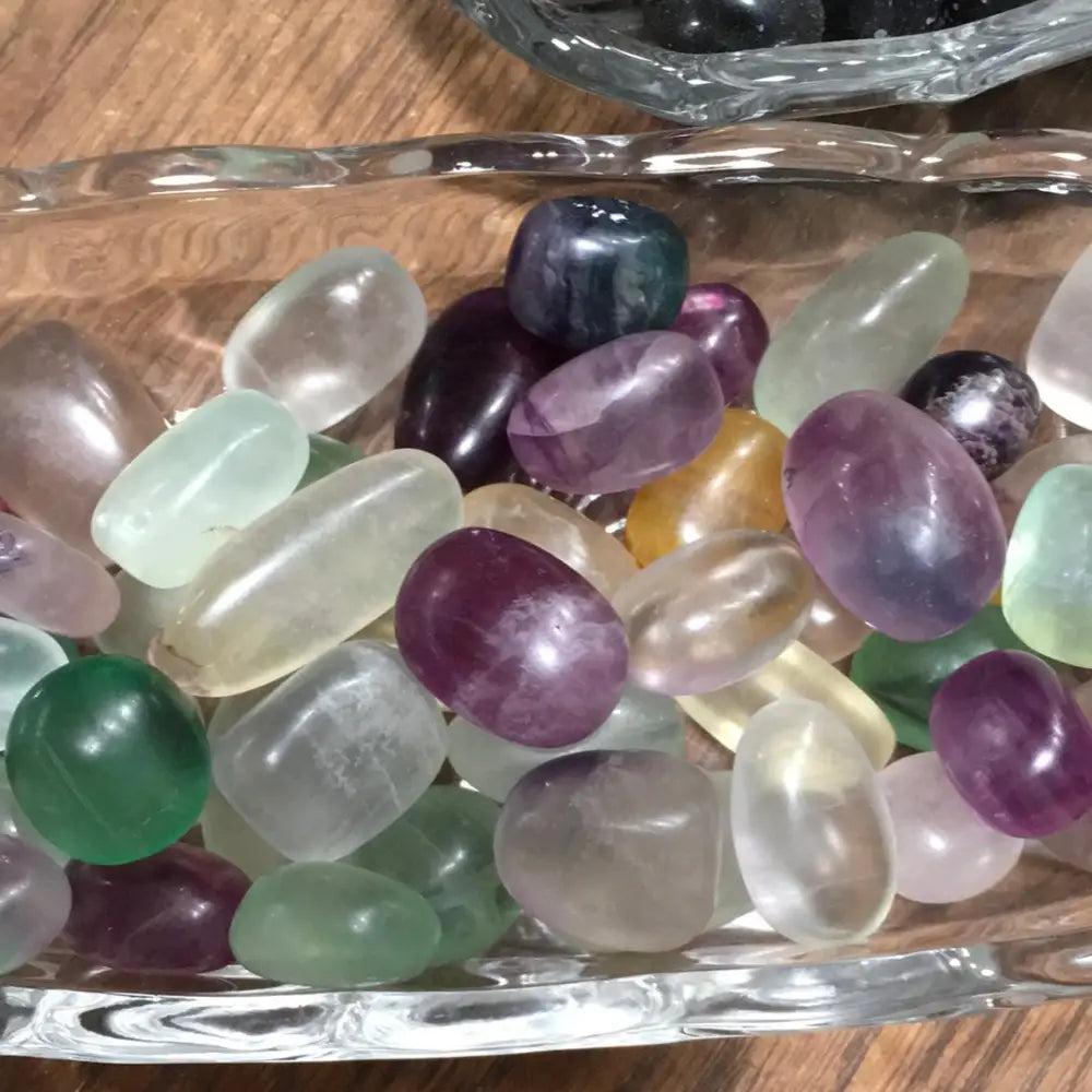 Candy Fluorite Tumbles-Intuitive Pick! - Tumbles
