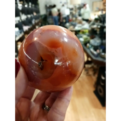 🔥🧡 Carnelian Spheres (3’’) – Ignite Confidence and Creative Energy! 🧡🔥 - 2 - Spheres