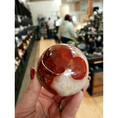 🔥🧡 Carnelian Spheres (3’’) – Ignite Confidence and Creative Energy! 🧡🔥 - 4 - Spheres