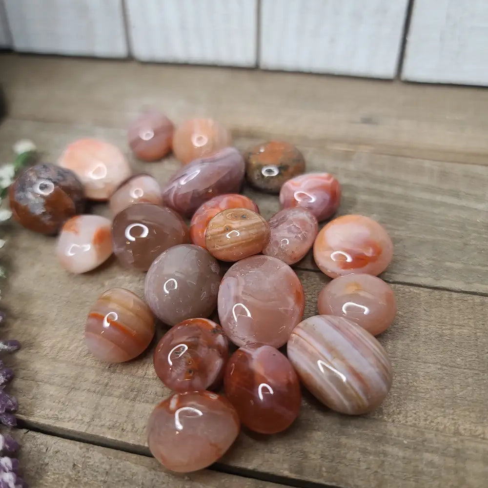 Carnelian Tumbles - Tumbles