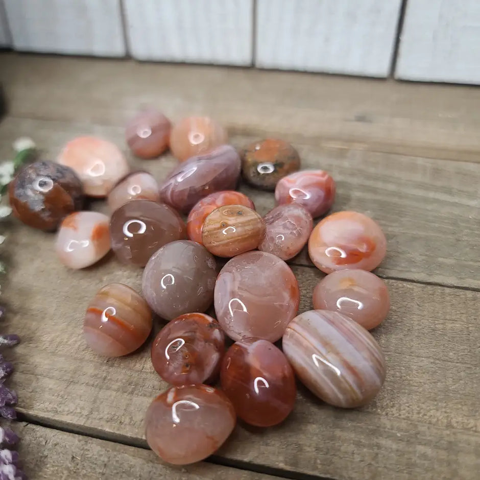 Carnelian Tumbles - Tumbles