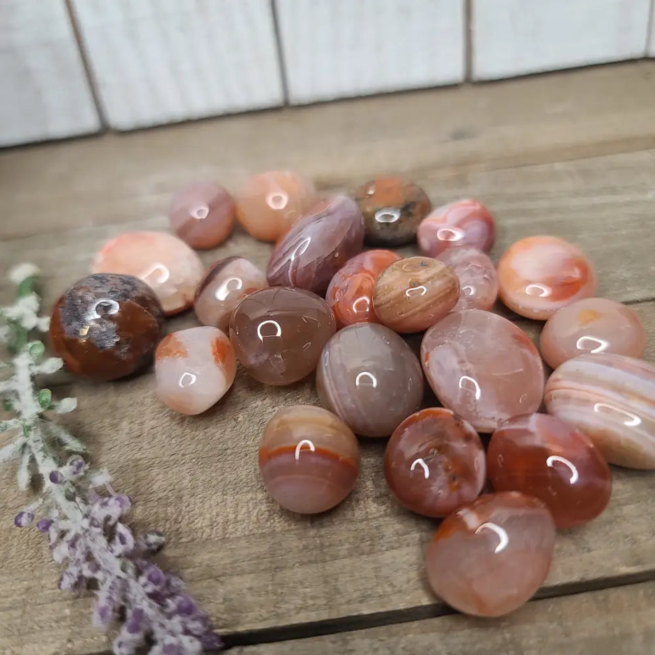Carnelian Tumbles - Tumbles
