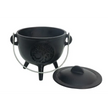 Cast Iron Cauldron Small 4.5in Tree of Life - Ritual Supplies