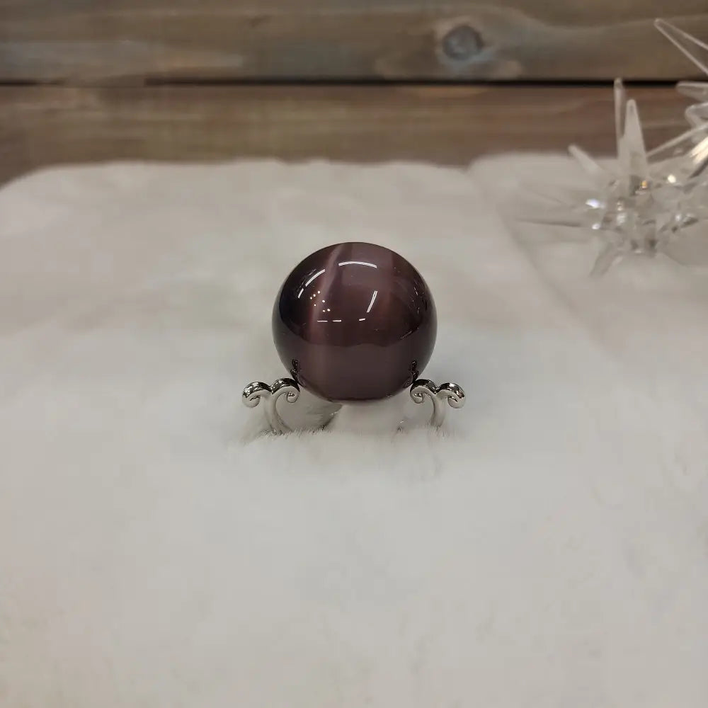 CATS EYE SPHERES - 1 1/2’’ - 07. COFFEE CATS EYE SPHERES / Pink 1” - Spheres