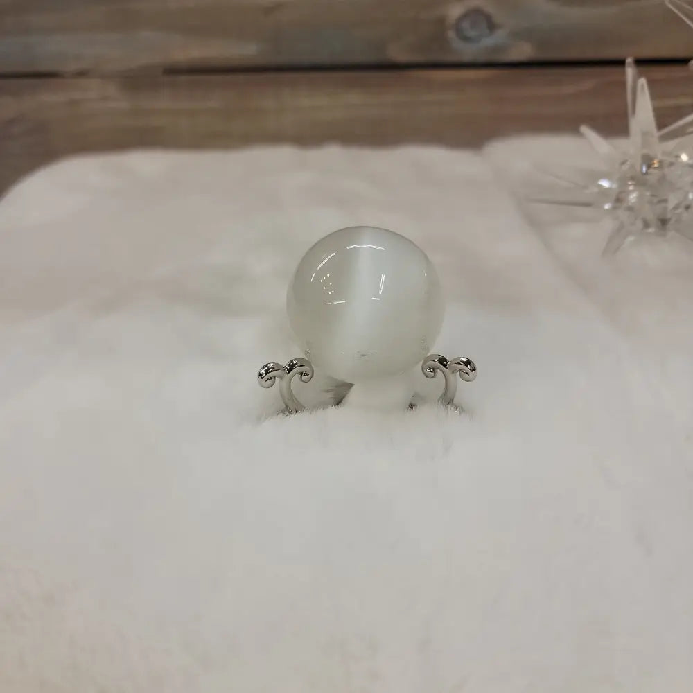 CATS EYE SPHERES - 1 1/2’’ - 08. BLANCO CATS EYE SPHERES / Pink 1” - Spheres